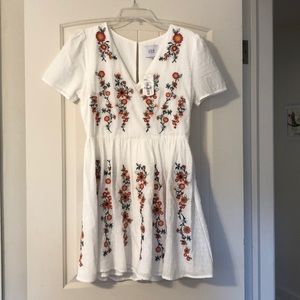 Darling Embroidered Sun Dress